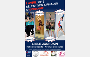 Sélectives et Finales d'Occitanie : TEAMGYM - AÉROBIC- GAc et TU féd A et B