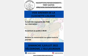 Vide grenier du club